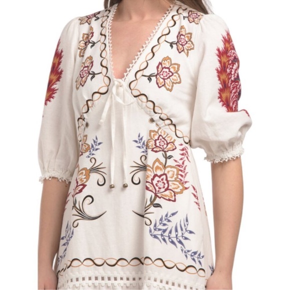 Calypso St. Barth NWT  Large linen wonderful fabric - Picture 2 of 6